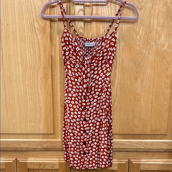 Faithfull The Brand Floral Red Mini Dress - Picture 4 of 13
